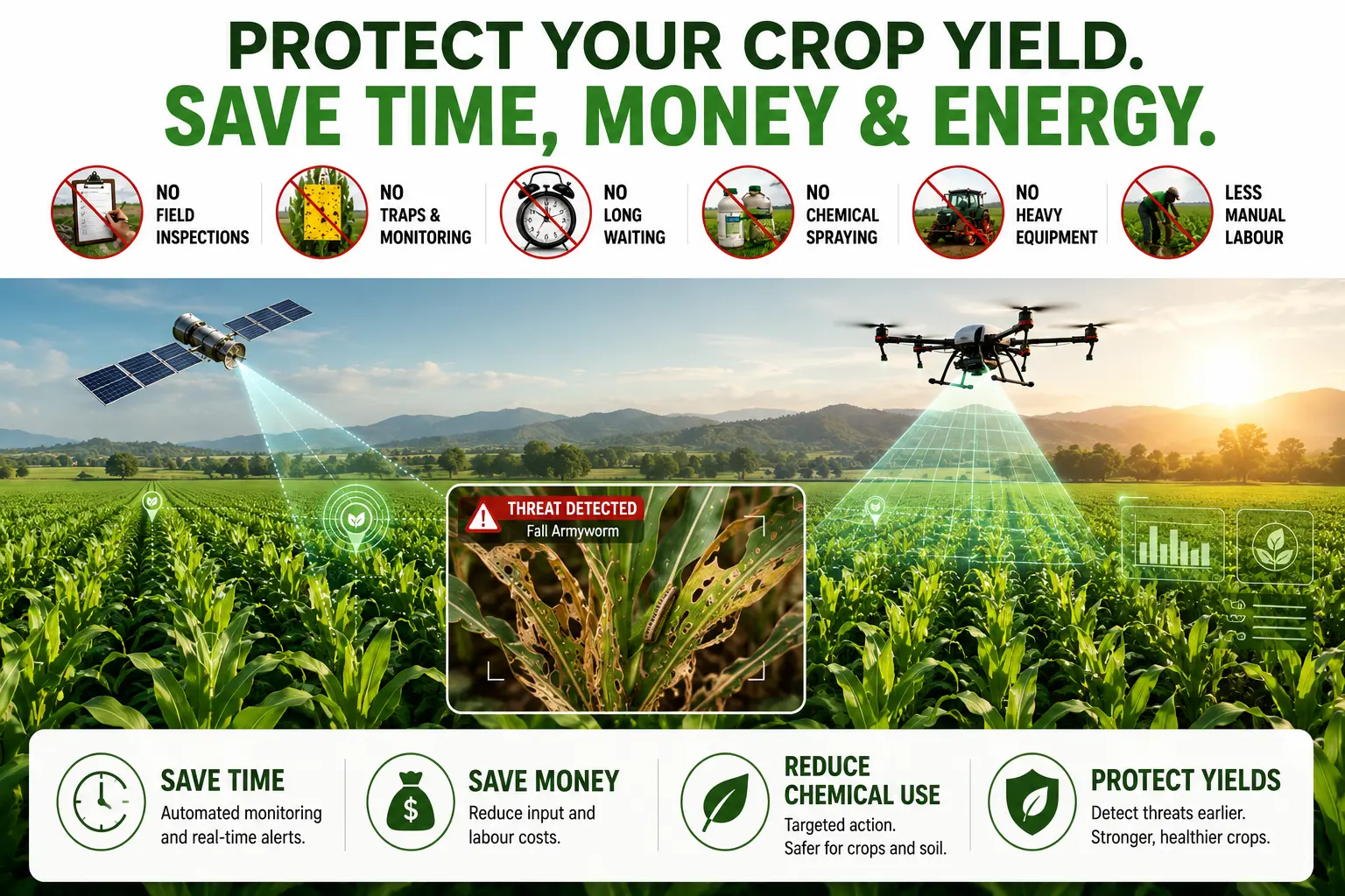 Save time and effort with smarter maize crop monitoring